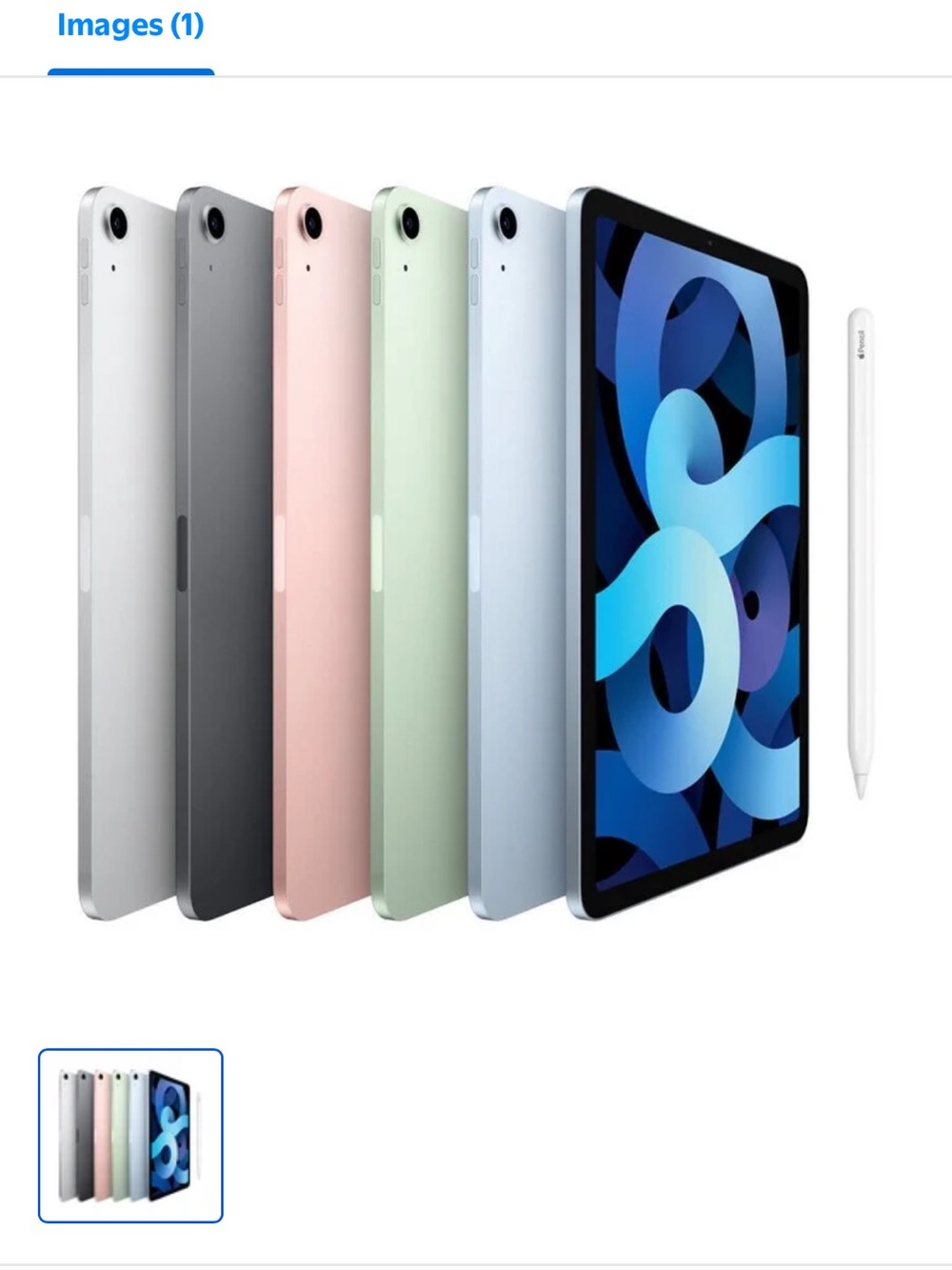 Apple iPad Air in Space Gray color. WiFi+ cellular data. 64 GB.